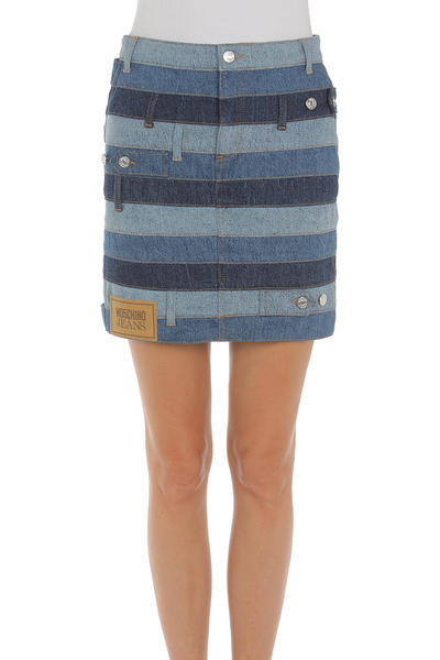  모스키노 숏 스커트 0103 3735 1888 JEANS - MOSCHINO