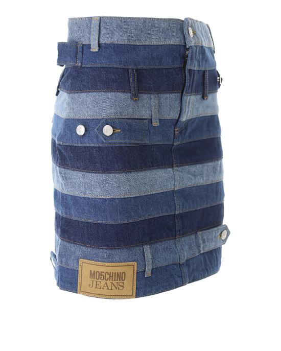  모스키노 숏 스커트 0103 3735 1888 JEANS - MOSCHINO