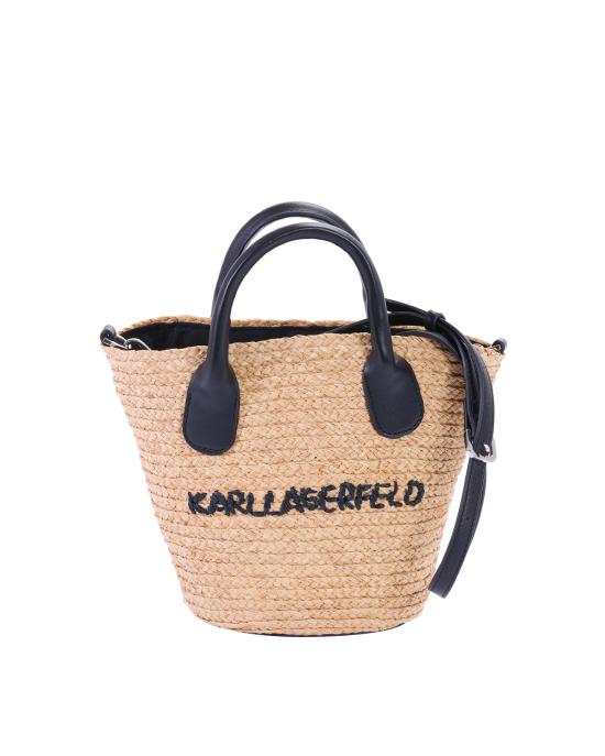 26SS 칼라거펠트 토트백 KHA1M46053 106 NATURALE