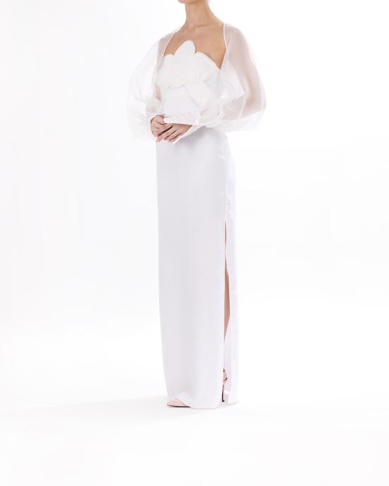 25SS 제니 크롭 가디건 78AJQ550 N0193 003 BIANCO - GENNY