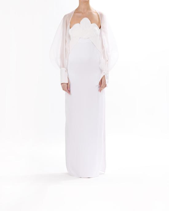 25SS 제니 크롭 가디건 78AJQ550 N0193 003 BIANCO - GENNY