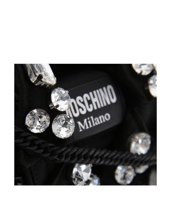  모스키노 크로스백 7305 8220 8555 NERO ARGENTO - MOSCHINO