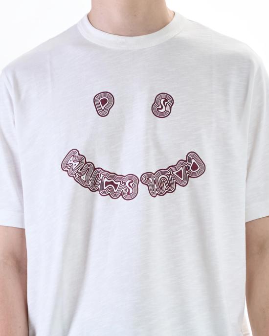 25SS PS 바이 폴스미스 반팔 티셔츠 M2R 204Z PP5078 02 BIANCO - PS BY PAUL SMITH