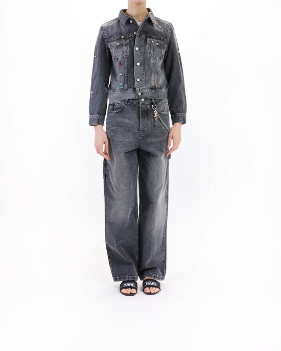 25FW 마크제이콥스 데님 자켓 2S5RJC015D02 011 bleached black GRIGIO - MARC JACOBS