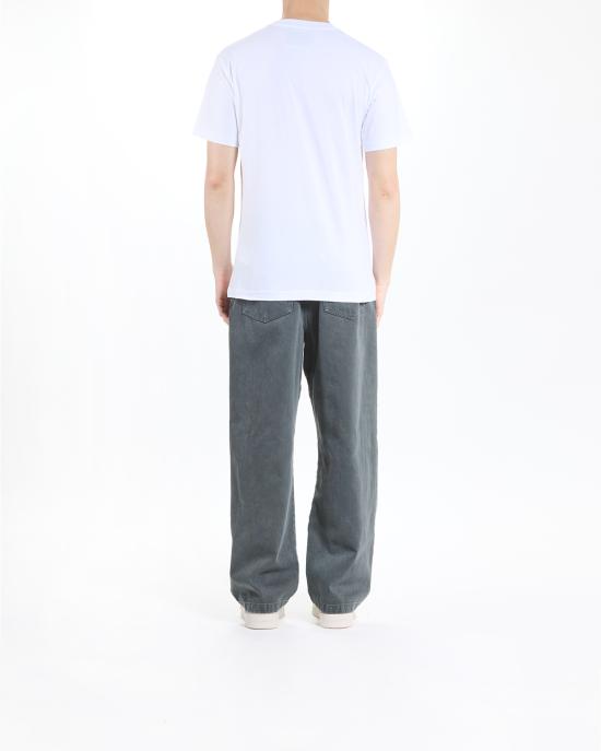 25SS 모스키노 반팔 티셔츠 0710 0241 1001 BIANCO - MOSCHINO