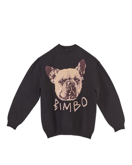 25SS 모스키노 긴팔 티셔츠 251D 0924 0406 3555 NERO MULTI