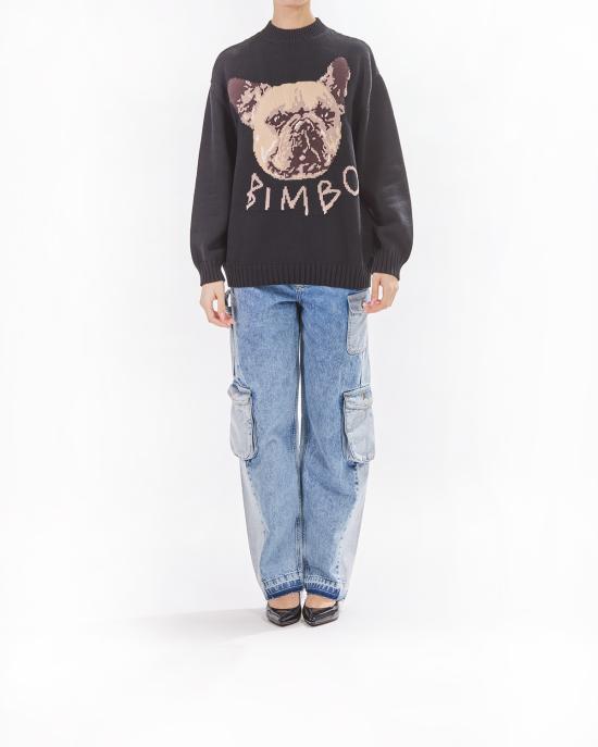 25SS 모스키노 긴팔 티셔츠 251D 0924 0406 3555 NERO MULTI - MOSCHINO