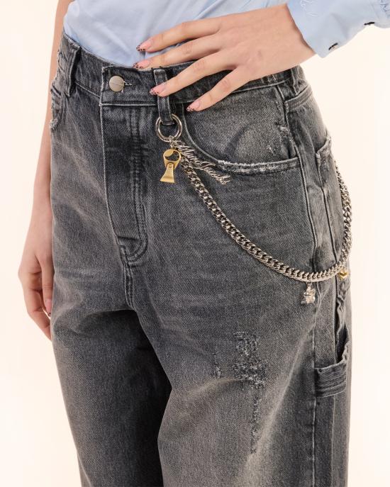 25FW 마크제이콥스 데님 팬츠 2S5RBT003D02 011 bleached black GRIGIO - MARC JACOBS