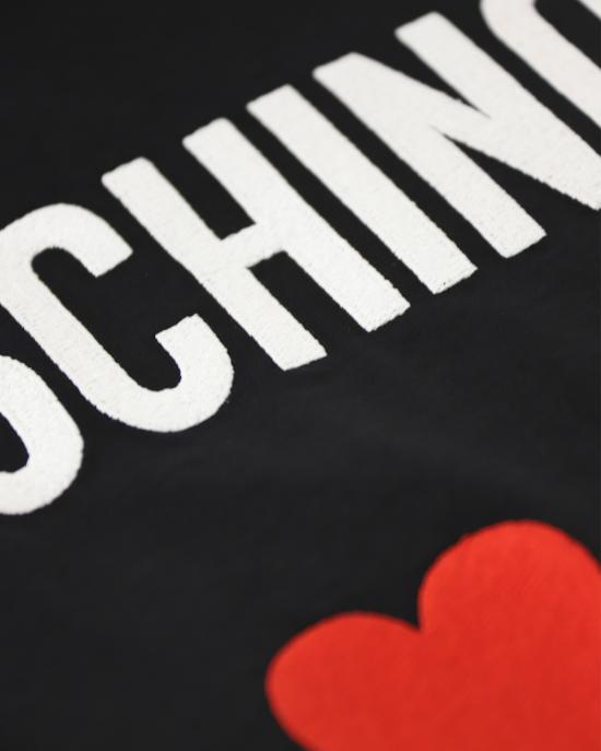  모스키노 반팔 티셔츠 0703 0541 2555 NERO - MOSCHINO