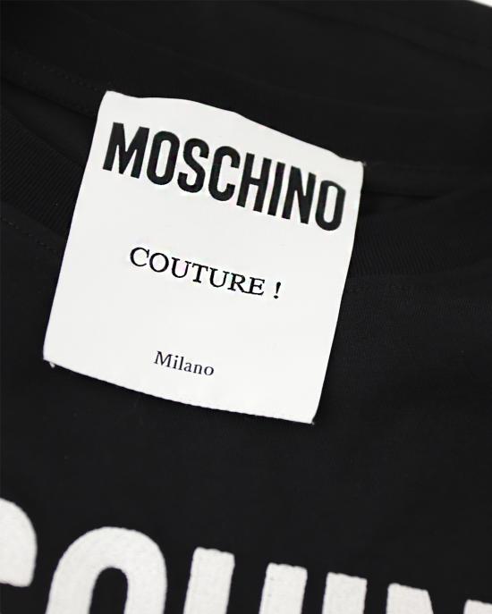  모스키노 반팔 티셔츠 0703 0541 2555 NERO - MOSCHINO
