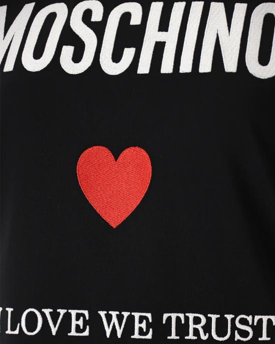  모스키노 반팔 티셔츠 0703 0541 2555 NERO - MOSCHINO