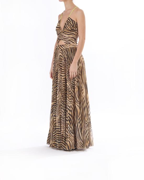 25SS 저스트까발리 롱 원피스 78PAO934 NS601 716 MULTICOLOR - JUST CAVALLI