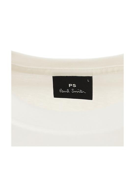  PS 바이 폴스미스 반팔 티셔츠 M2R 011R MP4442 BIANCO - PS BY PAUL SMITH