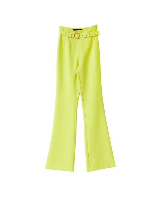 25SS 저스트까발리 수트 팬츠 78PAA130 N0450 165 sluphur spring VERDE ACIDO