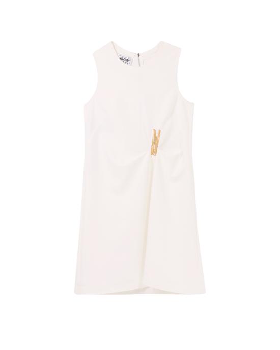 25SS 모스키노 숏 원피스 0404 3722 1002 BIANCO