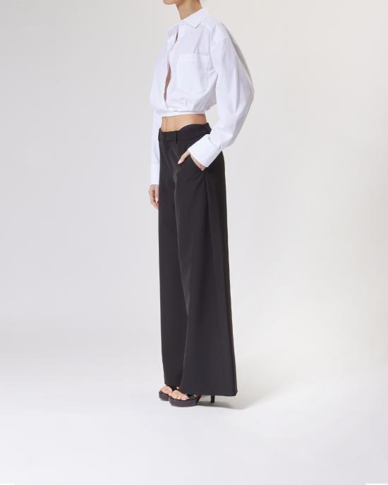 25SS 모스키노 수트 팬츠 251K10339 3225 0555 NERO - MOSCHINO