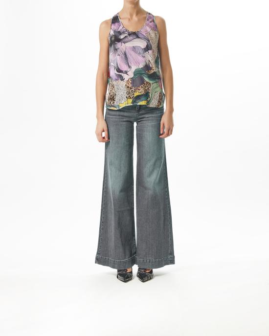 25SS 저스트까발리 민소매 티셔츠 78PAH640 NS594 MS3 MULTICOLOR - JUST CAVALLI