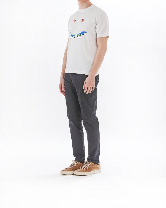 25FW PS 바이 폴스미스 반팔 티셔츠 M2R 220X PP5016 02 BIANCO - PS BY PAUL SMITH