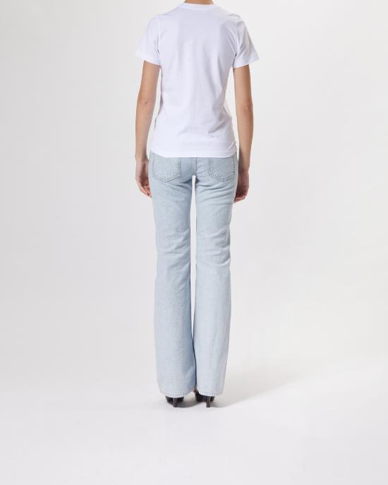 25SS 모스키노 반팔 티셔츠 0708 0541 1001 BIANCO - MOSCHINO