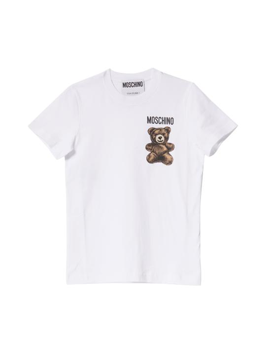 25SS 모스키노 반팔 티셔츠 0708 0541 1001 BIANCO