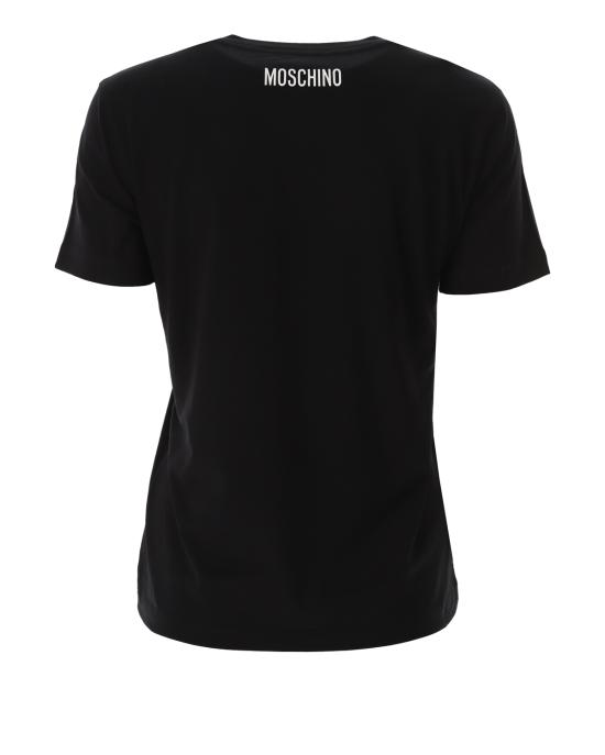  모스키노 반팔 티셔츠 0709 0441 1555 NERO - MOSCHINO