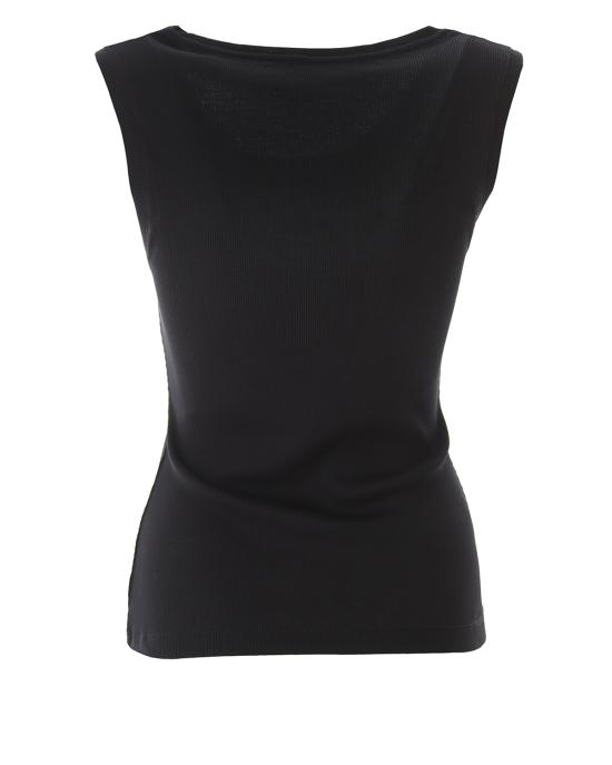  칼라거펠트 긴팔 티셔츠 241W1712 999 black NERO - KARL LAGERFELD