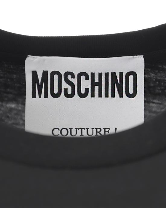  모스키노 반팔 티셔츠 0714 0241 1555 NERO - MOSCHINO