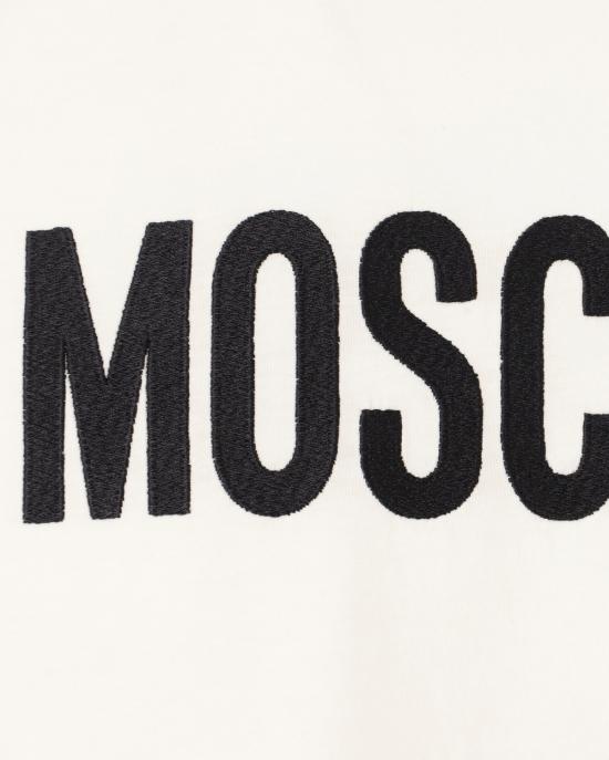  모스키노 반팔 티셔츠 0714 0241 1001 BIANCO - MOSCHINO