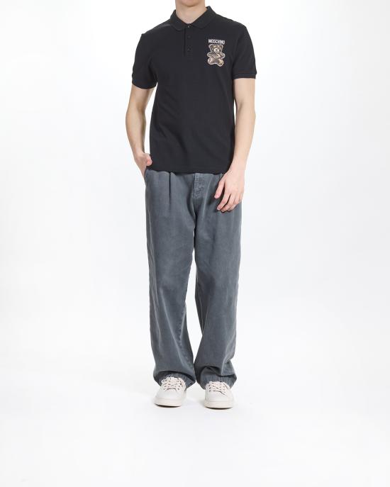 25SS 모스키노 폴로 티셔츠 1601 0242 1555 NERO - MOSCHINO