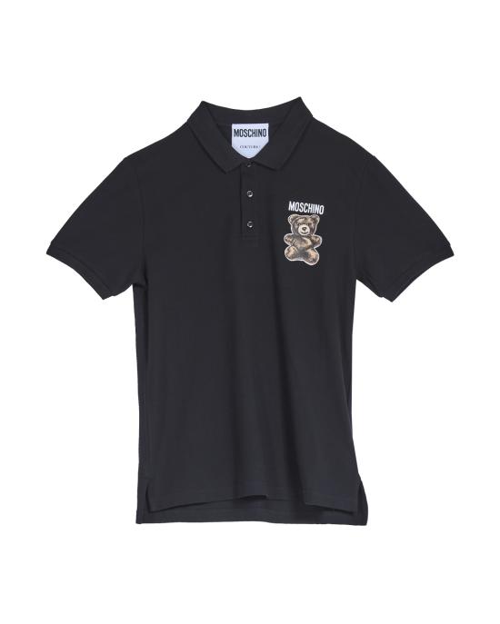 25SS 모스키노 폴로 티셔츠 1601 0242 1555 NERO