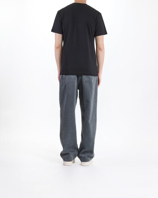 25SS 모스키노 반팔 티셔츠 0710 0241 1555 NERO - MOSCHINO