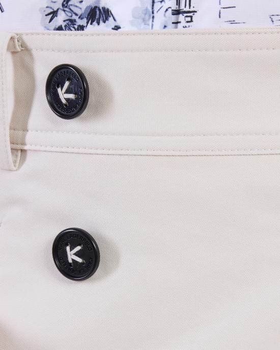 25SS 칼라거펠트 미디 스커트 A2W12007 252 cement CEMENTO - KARL LAGERFELD