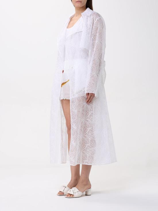  제니 코트 78AAT920 NR006 003 white BIANCO - GENNY