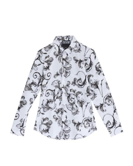 25SS 베르사체 긴팔 셔츠 78GAL2S0 NS630 003 BIANCO MULTI