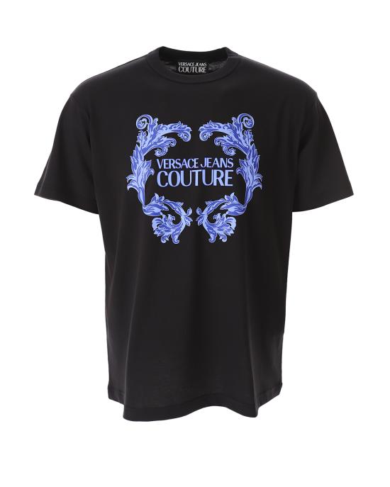  베르사체 반팔 티셔츠 76GAHG02 76UP601 899 black NERO