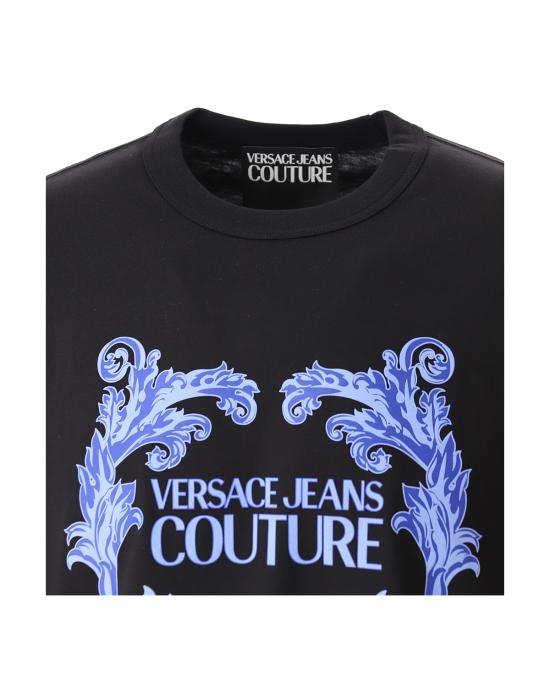  베르사체 반팔 티셔츠 76GAHG02 76UP601 899 black NERO - VERSACE