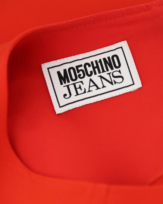  모스키노 숏 원피스 0450 3225 0115 ROSSO - MOSCHINO