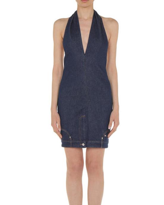  모스키노 숏 원피스 0404 3239 1290 JEANS - MOSCHINO