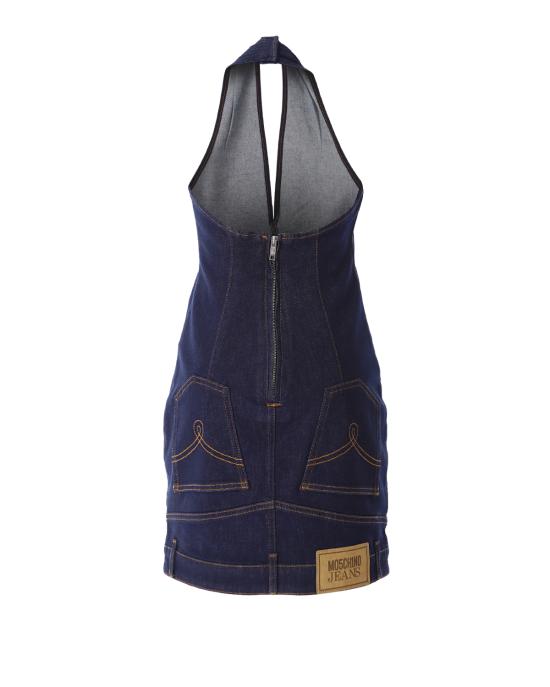  모스키노 숏 원피스 0404 3239 1290 JEANS - MOSCHINO