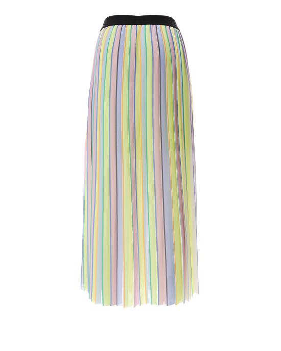  칼라거펠트 미디 스커트 241W1202 RS4 pastel multistripe MULTICOLOR - KARL LAGERFELD