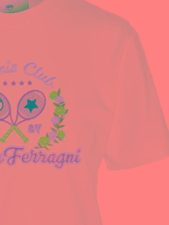  키아라 페라그니 반팔 티셔츠 74CBHT06 CJT03 003 BIANCO - CHIARA FERRAGNI
