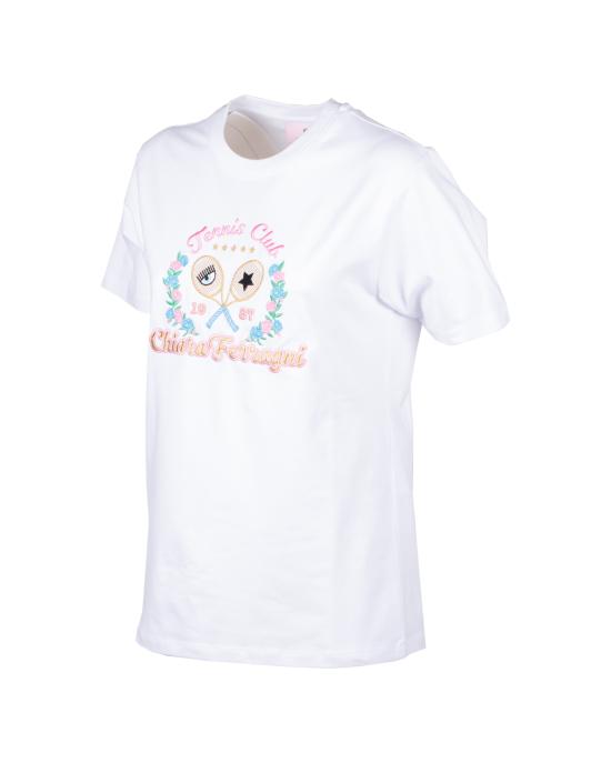  키아라 페라그니 반팔 티셔츠 74CBHT06 CJT03 003 BIANCO - CHIARA FERRAGNI