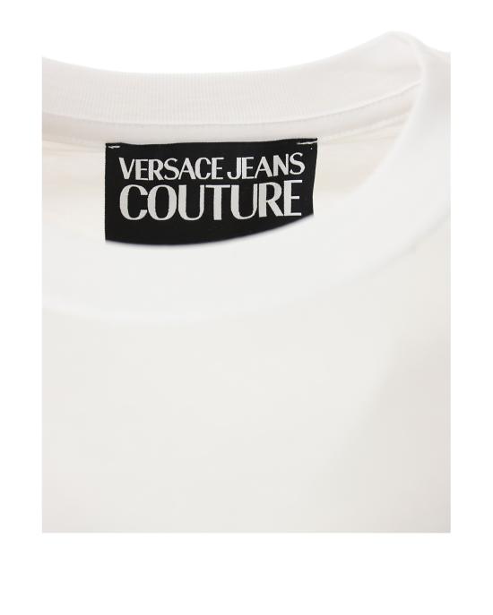  베르사체 반팔 티셔츠 76GAHT02 76UP600 G03 white gold BIANCO - VERSACE