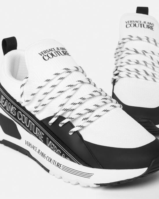 25FW 베르사체 스니커즈 78YA3SA3 ZSC65 L02 BIANCO NERO - VERSACE