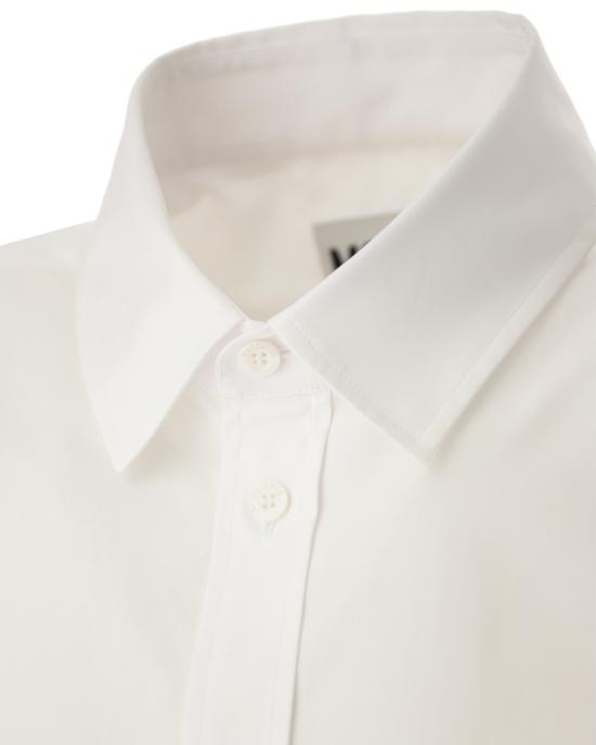  모스키노 긴팔 셔츠 0225 0235 1001 BIANCO - MOSCHINO