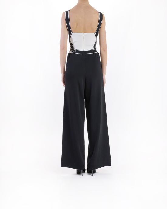 25SS 칼라거펠트 점프수트 A2W13021 101 white black NERO BIANCO - KARL LAGERFELD