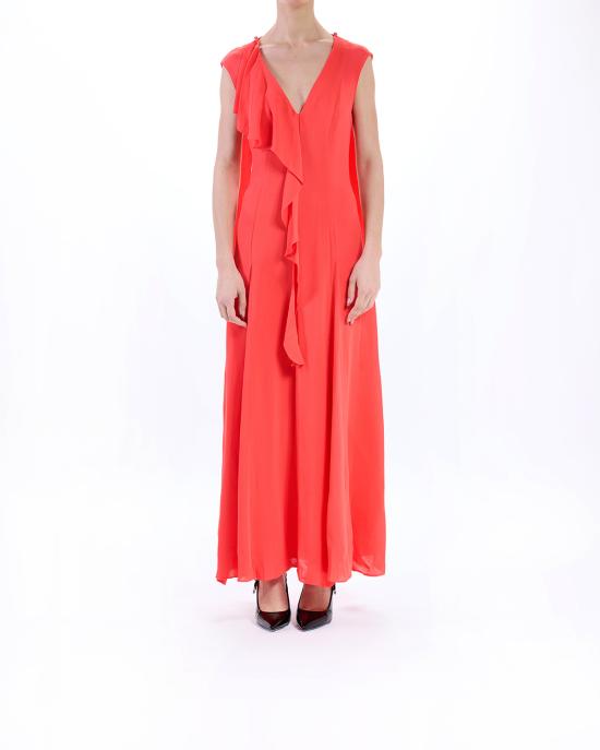 25SS 칼라거펠트 롱 원피스 A2W13011 1LF Hibiscus ROSSO - KARL LAGERFELD