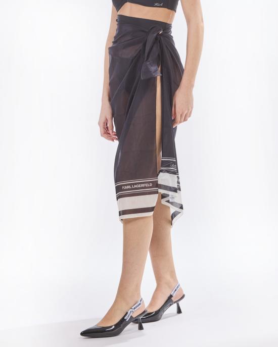 25SS 칼라거펠트 비치웨어 KHA2W46064 999 NERO MULTI - KARL LAGERFELD