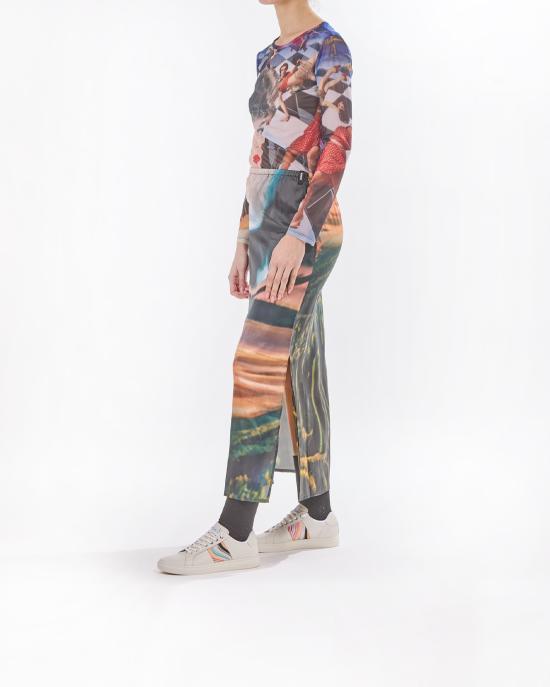 25SS 써네이 롱 스커트 RTWWSKR025 8186 annemarie print MULTICOLOR - SUNNEI