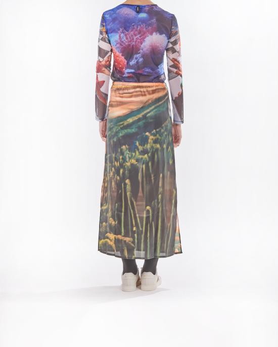 25SS 써네이 롱 스커트 RTWWSKR025 8186 annemarie print MULTICOLOR - SUNNEI